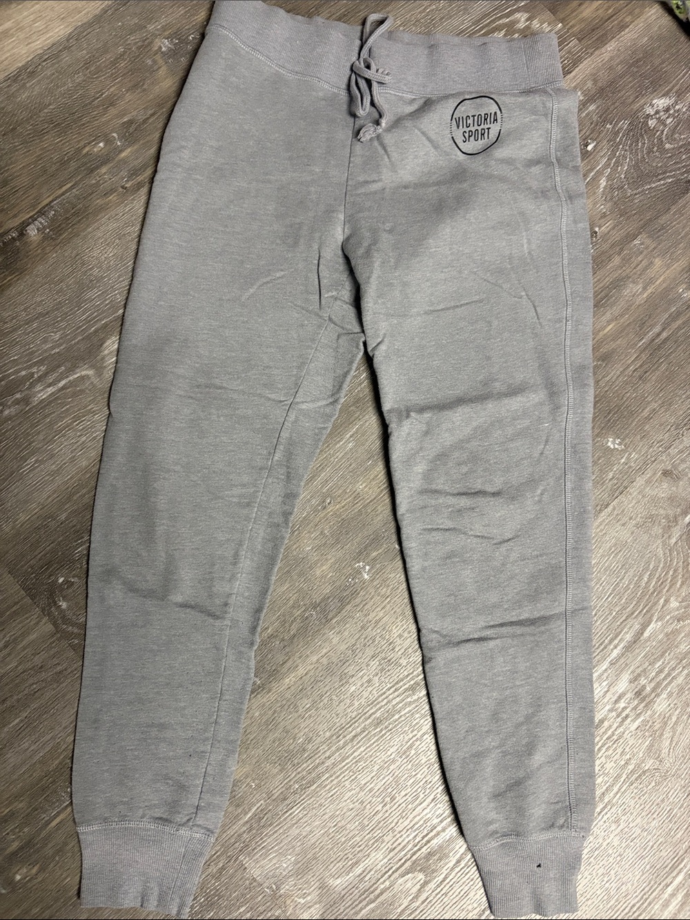 Victoria's Secret VSX Gray Track Jogger Sweatpants